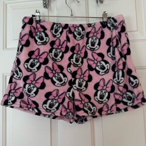 Disney Minnie Mouse Pajama Shorts, Large